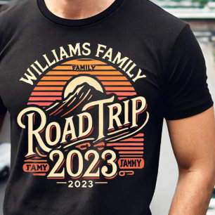 T-shirt Williams Family Road Trip 2023