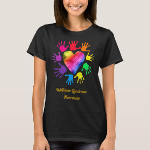 T-shirt Williams Syndrome Sensibilisation Mains Williams S
