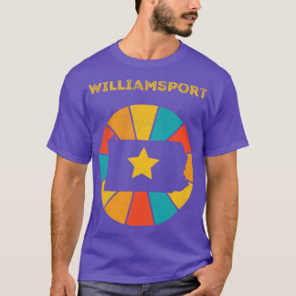 T-shirt Williamsport Pennsylvanie Souve Vintage détenue