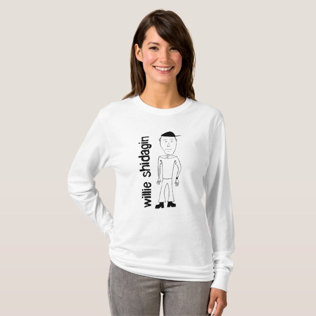 T-shirt Willie Shidagin Long Manches (Devant entier)