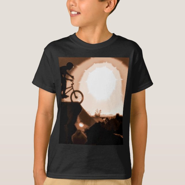 T-shirt WillieBMX la terre chaude (Devant)