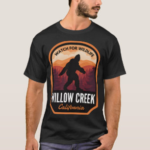 T-shirt Willow Creek Californie Bigfoot