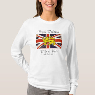 T-shirt Wills & Kate Mariage royal