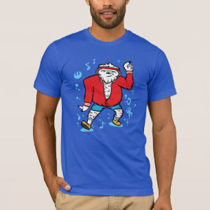 T-shirt Willy Wampa sur Blue (American Apparel)