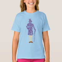 Willy Wonka Citation Silhouette