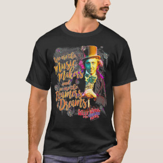 T-shirt Willy Wonka et l'usine de chocolat la musique Ma