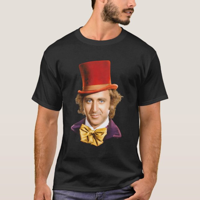 T-shirt Willy Wonka Et L'Usine De Chocolat Willy Wonka (Devant)