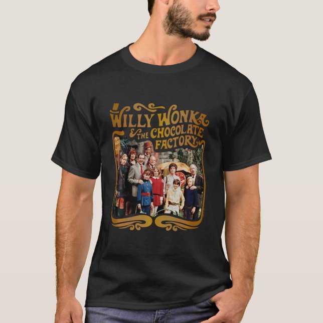 T-shirt Willy Wonka L'Usine De Chocolat - Willy Wonka Ca (Devant)