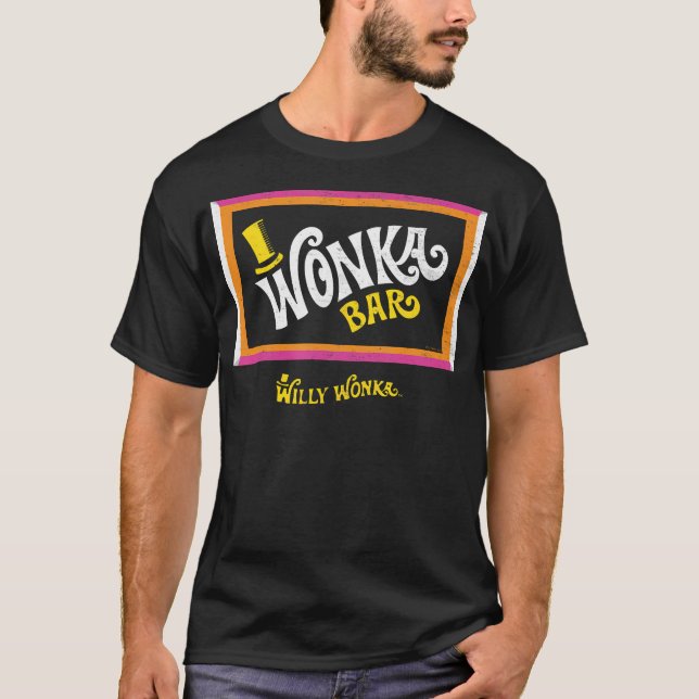 T-shirt Willy Wonka L'Usine De Chocolat - Wonka Chocola (Devant)