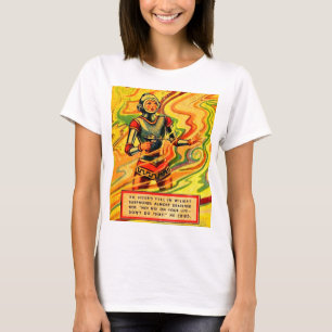 T-shirt Wilma Deering, bande dessinée de Buck Rogers dans