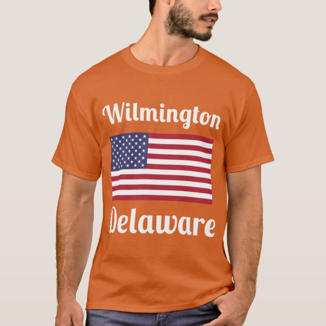 T-shirt Wilmington Delaware Stylish Prints1 (Devant)