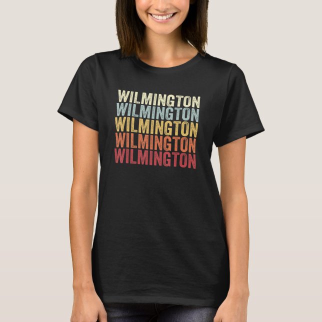 T-shirt Wilmington Pennsylvania Wilmington PA Retro Vintag (Devant)