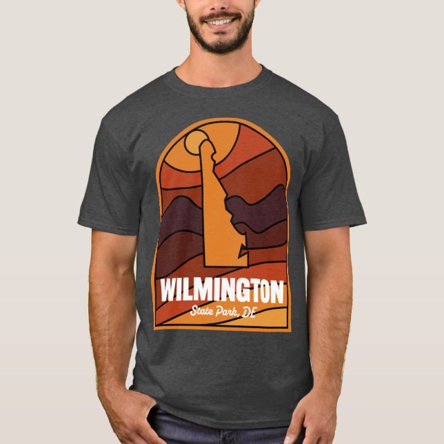 T-shirt Wilmington State Park Delaware Oversized (Devant)