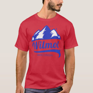 T-shirt Wilmot Mountain ski Wisconsin