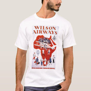 T-shirt Wilson Airways ~ Afrique