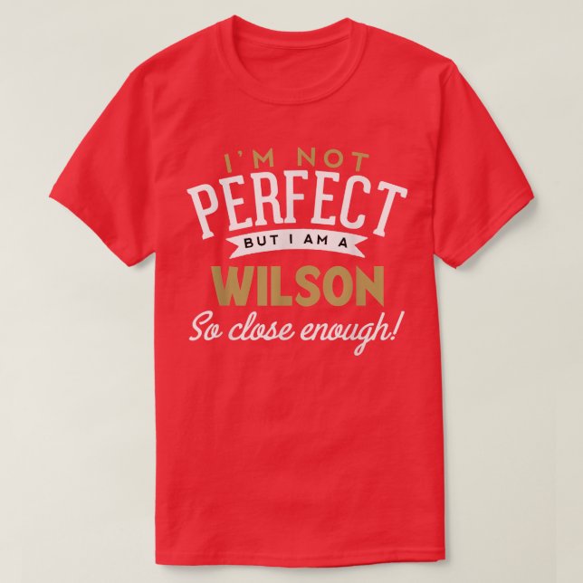 T-shirt Wilson Nom  (Design devant)