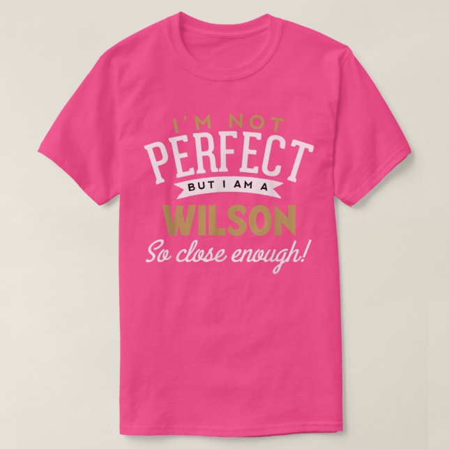 T-shirt Wilson Nom  (Design devant)