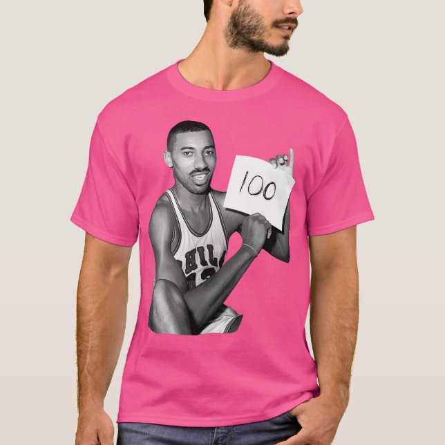 T-shirt Wilt Chamberlain 100 Point Jeu (Devant)