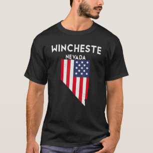 T-shirt Winchester Nevada USA State America Travel Nevadan