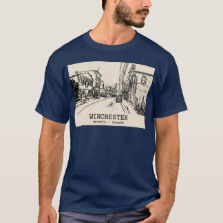 T-shirt Winchester - Ontario - graphic
