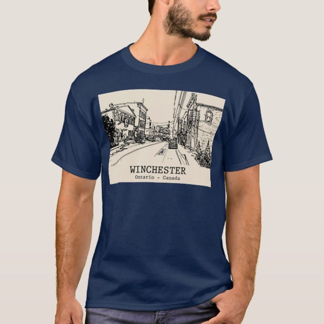 T-shirt Winchester - Ontario - graphique (Devant)