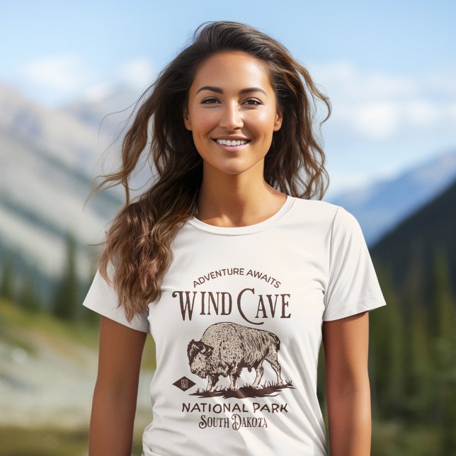 T-shirt Wind Cave National Park South Dakota Est. 1903 (Créateur téléchargé)