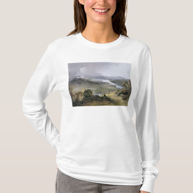 T-shirt Windermere : de la tête d'Orrest (Devant)