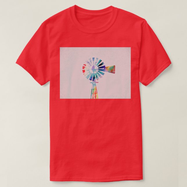 T-shirt Windmill coloré (Design devant)