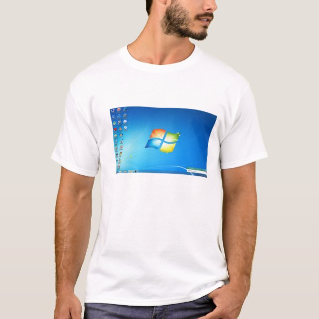 T-shirt Windows 7 petit (Devant)