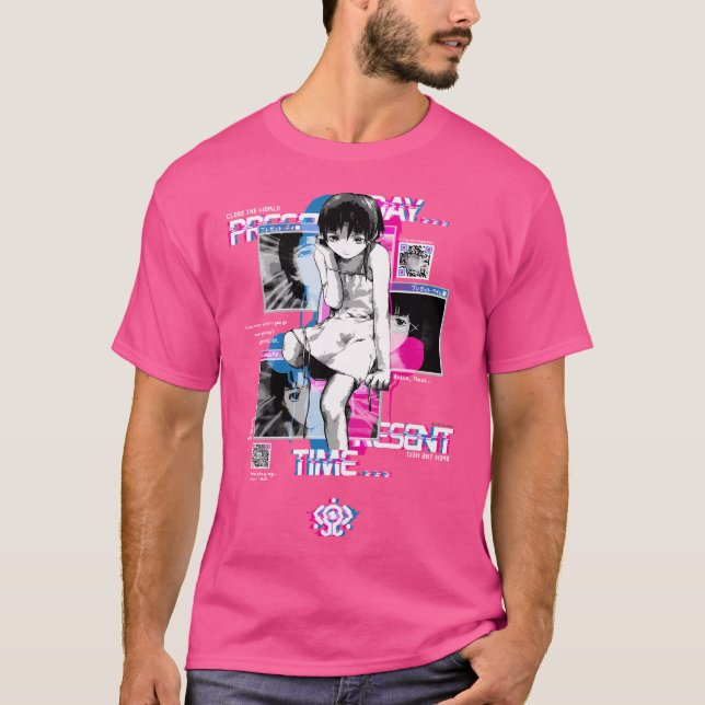 T-shirt Windows Qr Lain (Devant)