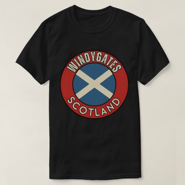 T-shirt Windygates, Écosse (Design devant)