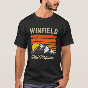 T-shirt Winfield West Virginia Retro City State USA