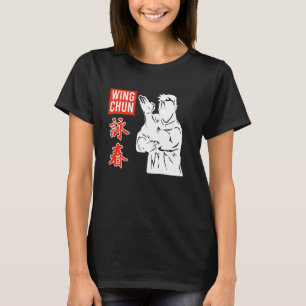 T-shirt Wing Chun Chinese Shaolin Master Chine Wing Tsun