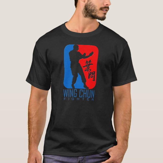 T-shirt Wing Chun Fighter - Ip Man Linage (Devant)
