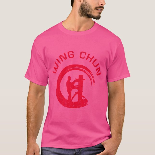 T-shirt Wing Chun Kung Fu Chemise (Devant)