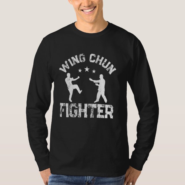 T-shirt Wing Chun Martial Arts - Wing Chun Fighter (Devant)