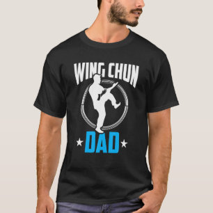 T-shirt Wing Chun Papa Entraînement Entraînement Combattan