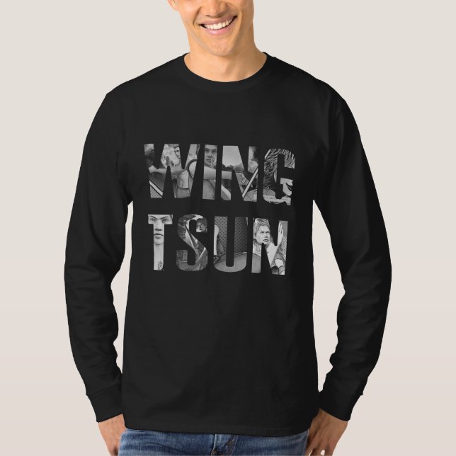 T-shirt Wing Tsun Illinois Long Sleeve Tee (Devant)