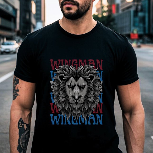 T-shirt Wingman Vintage - Funny Bro Statement (Créateur téléchargé)