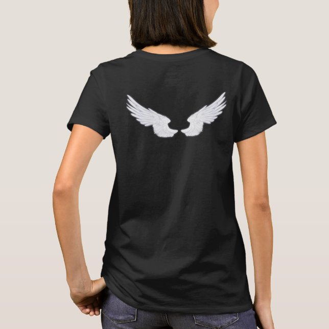 T-shirt Wings de Falln White Angel (Dos)