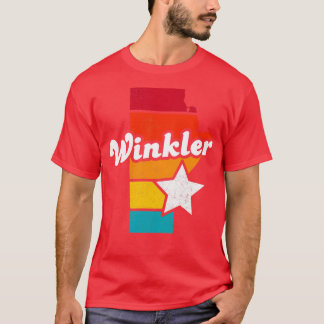 T-shirt Winkler Manitoba Canada Souveni Vintage en détress