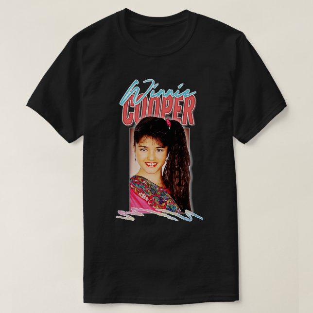 T-shirt Winnie Cooper Retro Style 80s Design esthétique (Design devant)
