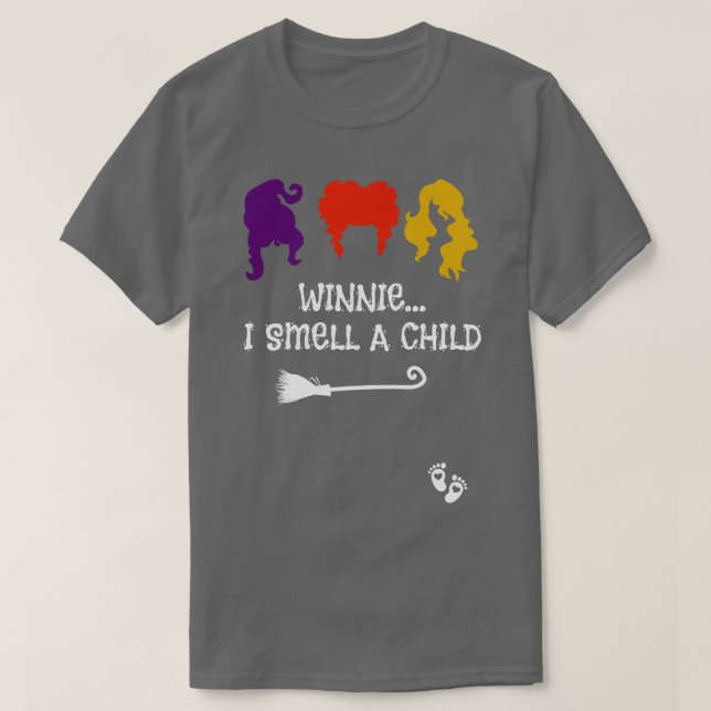 T-shirt Winnie Je Sens Un Enfant 5 (Design devant)