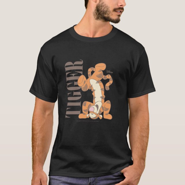 T-shirt Winnie le tigre bouché d'ourson (Devant)