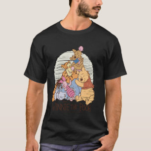 T-shirt Winnie The Pooh - Pooh Eeyore Piglet Tigger Kanga