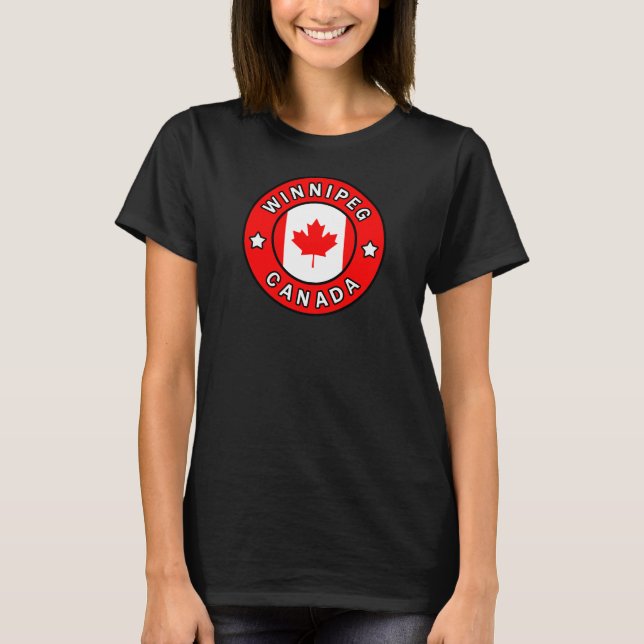 T-shirt Winnipeg Canada (Devant)