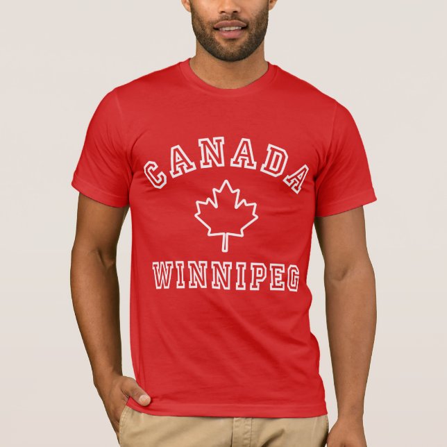 T-shirt Winnipeg Canada (Devant)