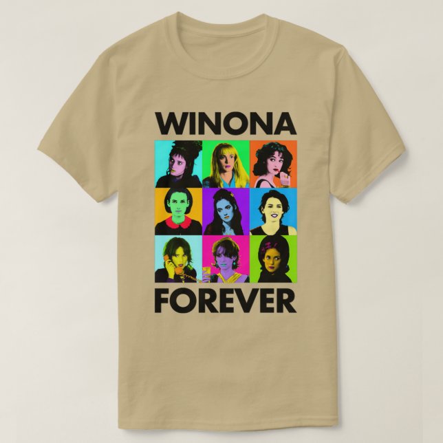 T-shirt Winona Forever Tout le monde lt3 Winona Ryder (Design devant)