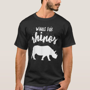 T-shirt Winos Pour Chemise Rhinos Chemise Rhinoceros Chemi