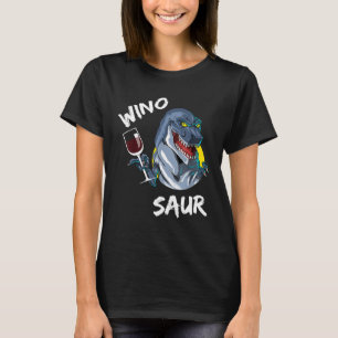 T-shirt Winosaurus Dinosaur Vin Vin Winosaur Di